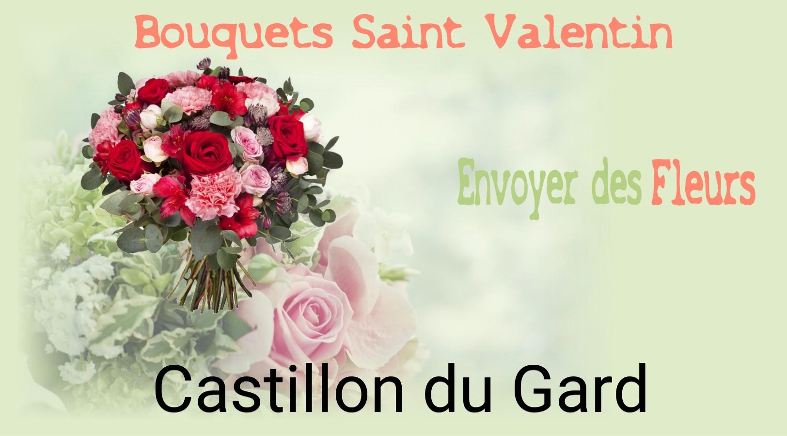 Roses de Saint-Valentin livrées à Castillon-du-Gard